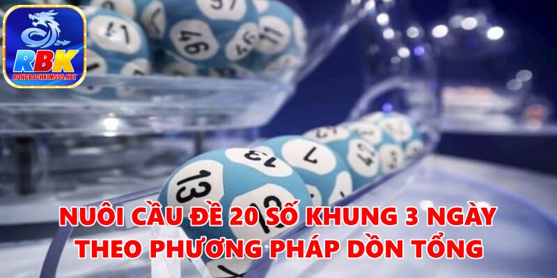 Nuôi Cầu Đề 20 Số Khung 3 Ngày Hiệu Quả Từ Các Cao Thủ