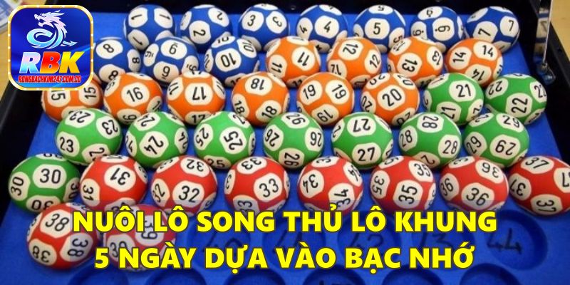 Nuôi Lô Song Thủ Lô Khung 5 Ngày Miễn Phí Bất Bại