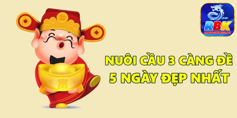 Hướng Dẫn Những Cách Nuôi Cầu 3 Càng Đề 5 Ngày Đẹp Nhất